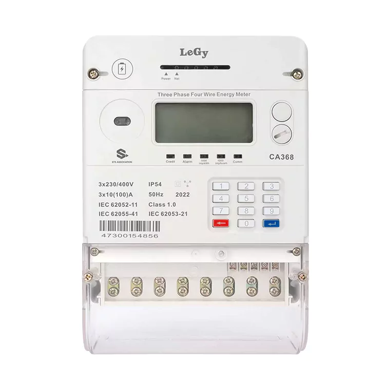Medidor de energia inteligente 2G GSM / GPRS / 4G LTE