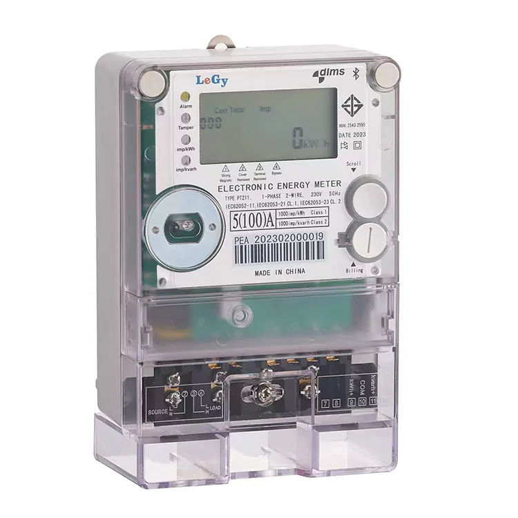 Medidor de energia inteligente AMR AMI