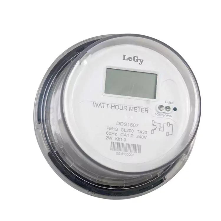 Medidor de energia monofásico tipo soquete ANSI