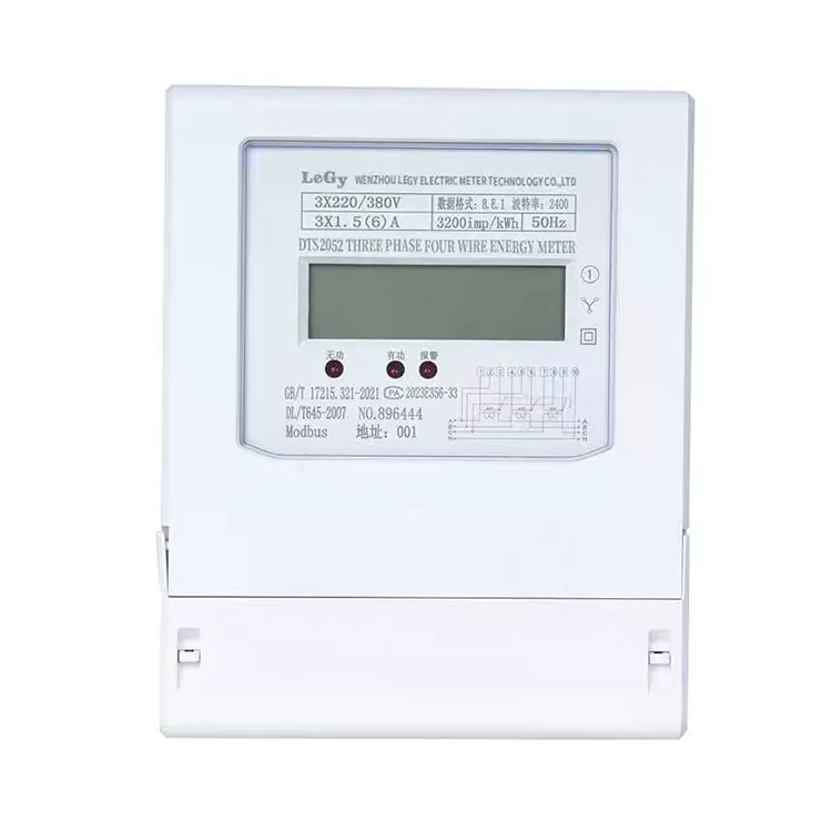 Medidor de energia kWh trifásico conectado diretamente