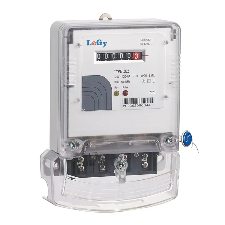 Medidor eletrônico de energia kWh monofásico